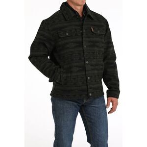 NWOT Cinch Lined Green & Black Trucker Lined Workwear Western Jacket Men's XXL